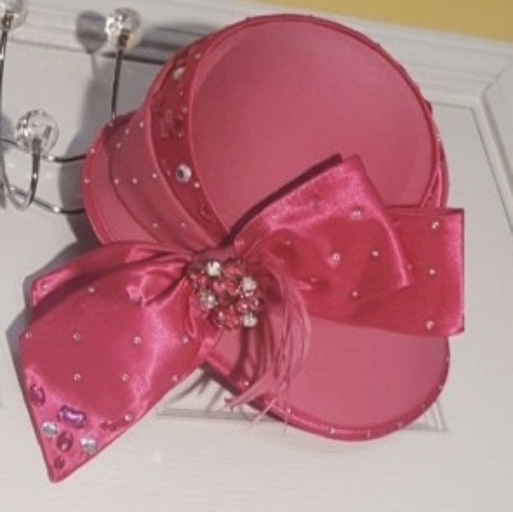 Fushia Church Hat